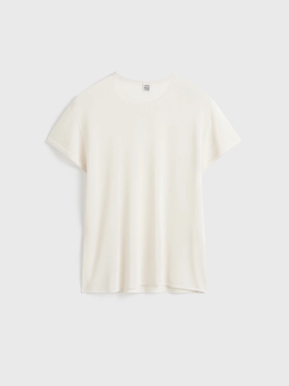 Toteme Silk Ecru Tee Medium, Brand New with Tags - Picture 2 of 13